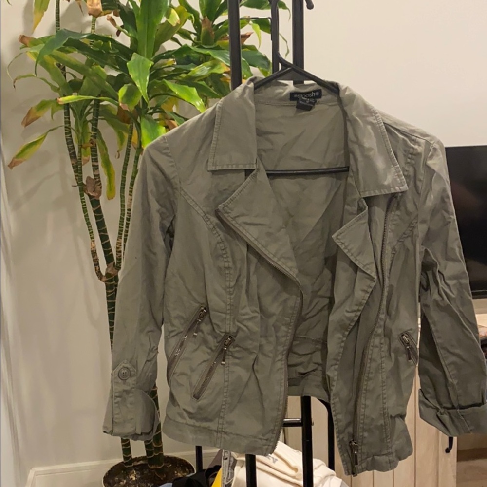 Green jacket